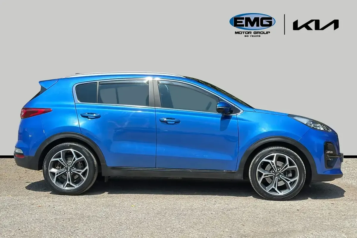 Used Kia Sportage GT-Line S 136 HP (100 kW) 2021 Blue SUV