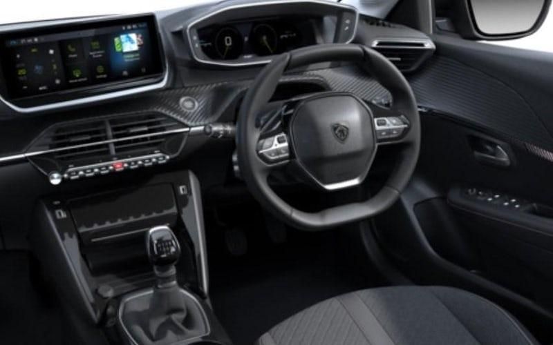 New Peugeot e-208 Allure 100 kW (136 HP) 2025 Cumulus grey Hatchback