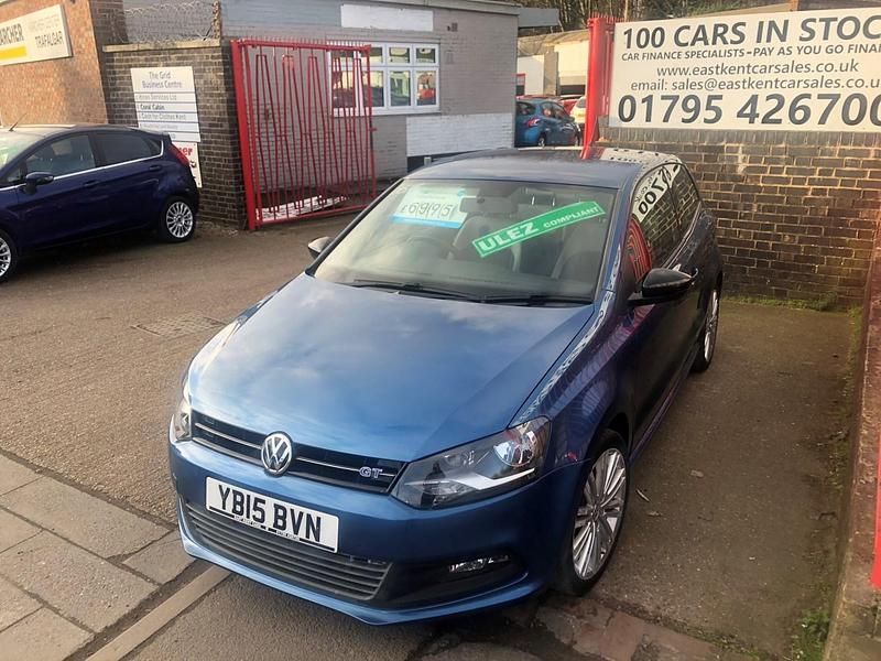 Used VW Polo BlueGT 2015 Blue Hatchback