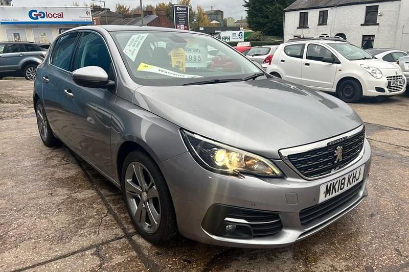 Used Peugeot 308 Allure 130 HP (95 kW) 2018 Grey Hatchback
