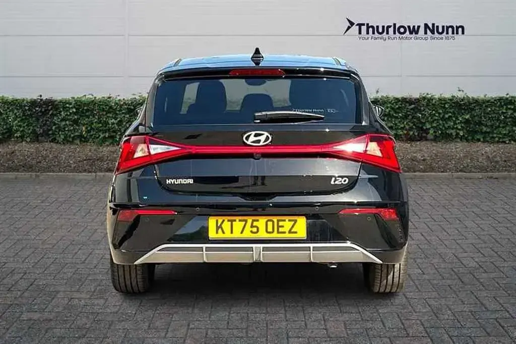 Used Hyundai i20 90 HP (66 kW) 2026 Black Hatchback
