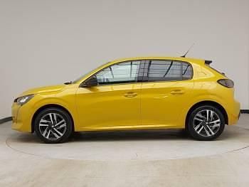 Used Peugeot 208 Allure Premium 100 HP (73 kW) 2022 Yellow Hatchback