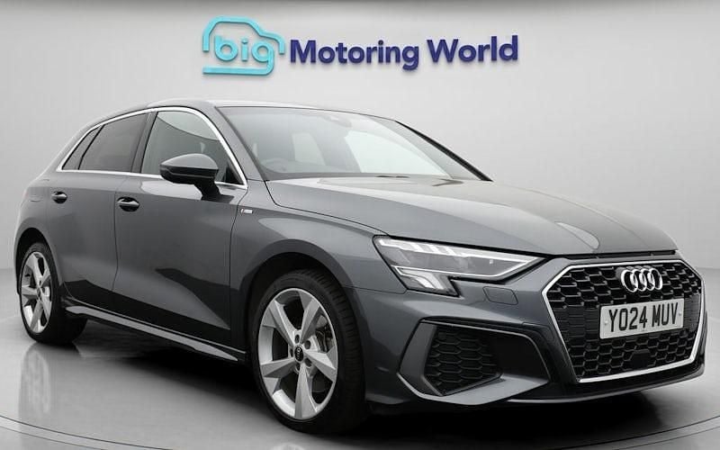 Used 2025 Audi A3 Sportback e-tron S-Line Hatchback | £24,600 (Fair price) - Image 1/4