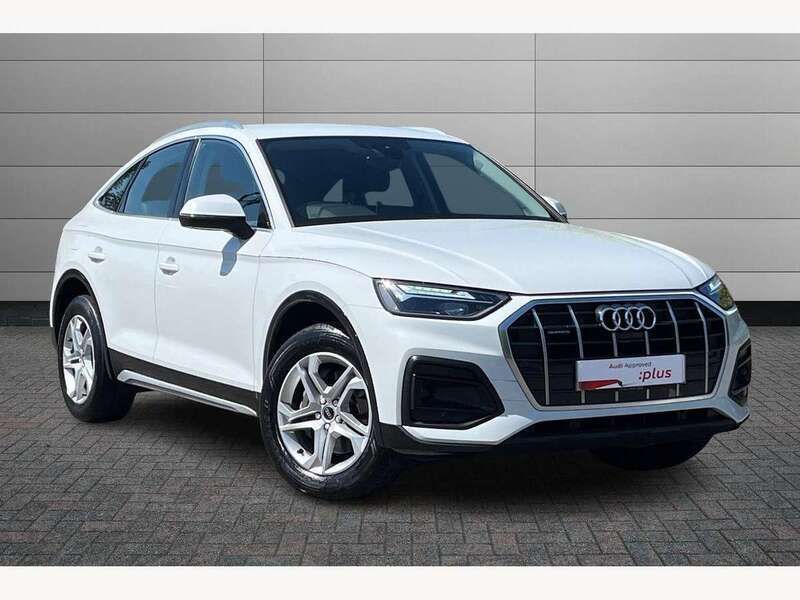 White Used 2022 Audi Q5 Sportback Sport SUV | £29,550 (Super price) - Image 1/4