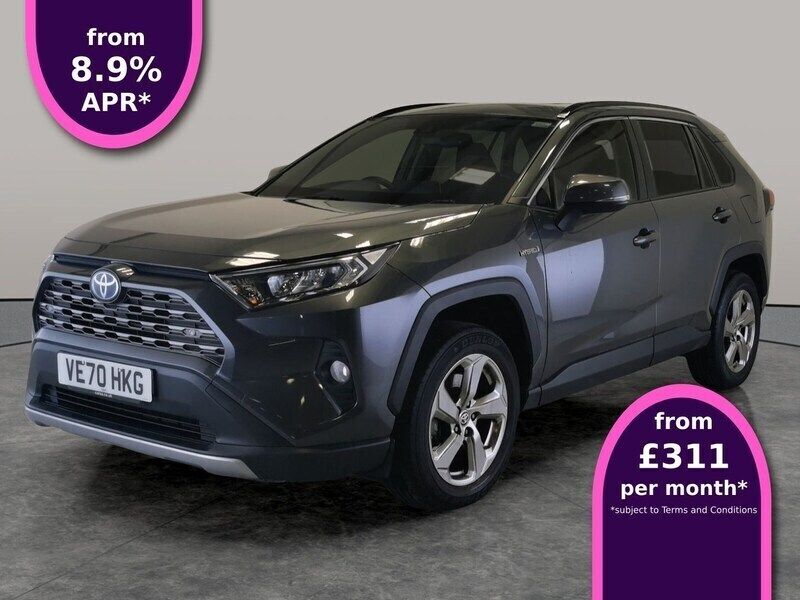 Grey Used 2021 Toyota RAV4 Hybrid Design SUV | £21,725 (Good price) - Image 1/3