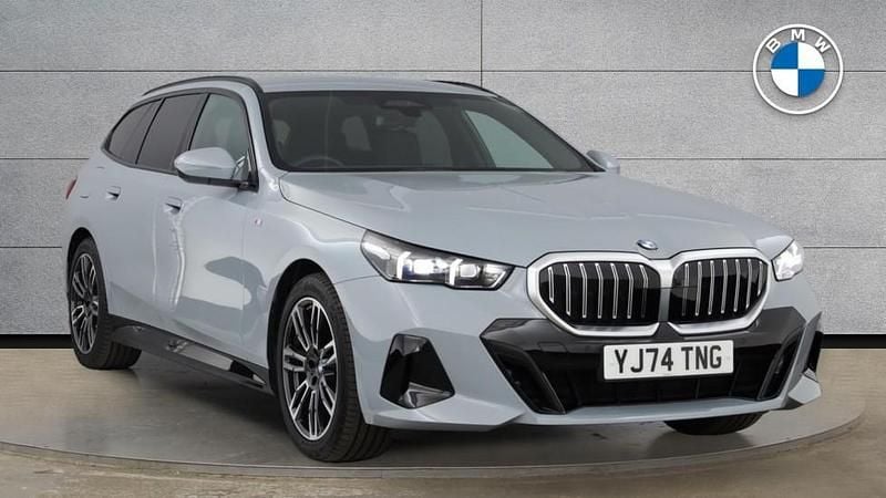 Grey Used 2025 BMW 520 M Sport Estate | £41,950 (Good price) - Image 1/4