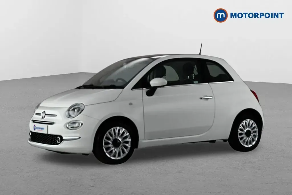 Used Fiat 500 Lounge 2019 White Hatchback