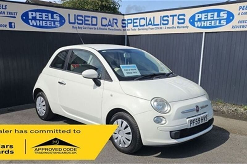 White Used 2010 Fiat 500 Pop Hatchback | £3,975 (Fair price) - Image 1/4