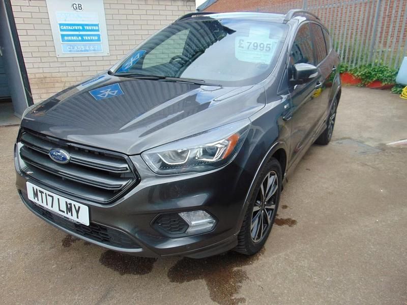 Used Ford Kuga ST-Line 120 HP (88 kW) 2017 Grey SUV