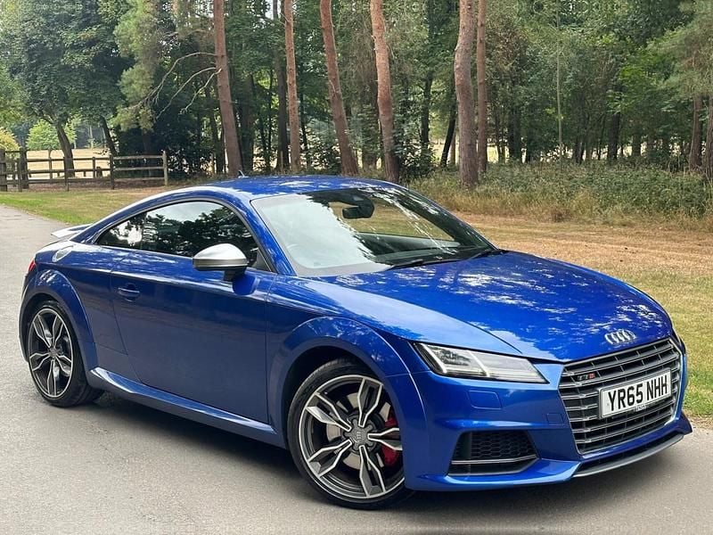Blue Used 2015 Audi TTS Design Coupe | £15,890 (Fair price) - Image 1/4