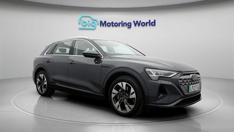 Grey Used 2023 Audi Q8 e-tron Sport SUV | £33,000 (Super price) - Image 1/4