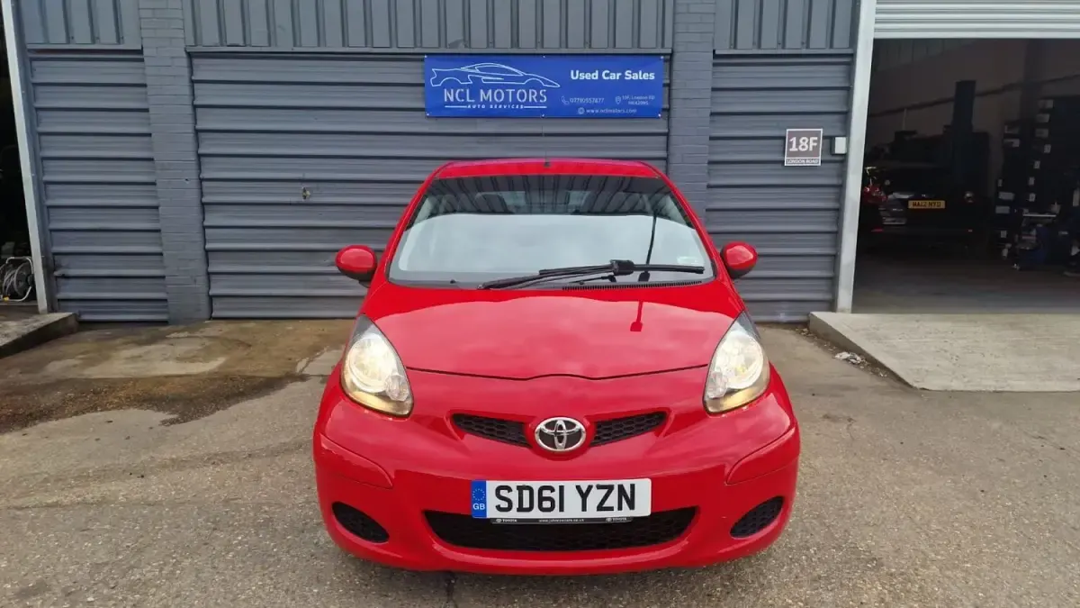 Used Toyota Aygo 2011 Red Hatchback