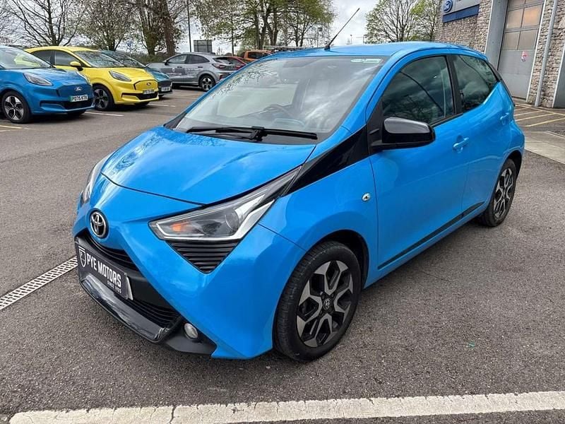 Gebraucht Toyota Aygo Trend 72 PS (52 kW) 2019 Blau Kleinwagen