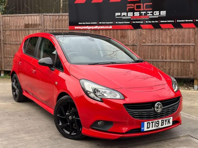 Used Vauxhall Corsa SRi 90 HP (66 kW) 2019 Red Hatchback