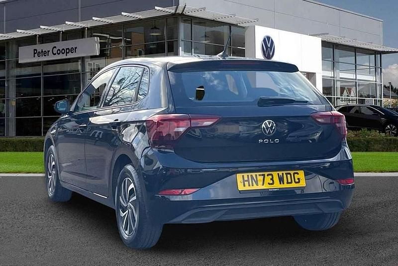 Used VW Polo Life 95 HP (69 kW) 2023 Black Hatchback