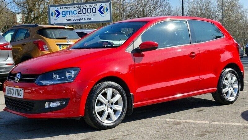 Red Used 2013 VW Polo Edition Hatchback | £7,495 (Fair price) - Image 1/4