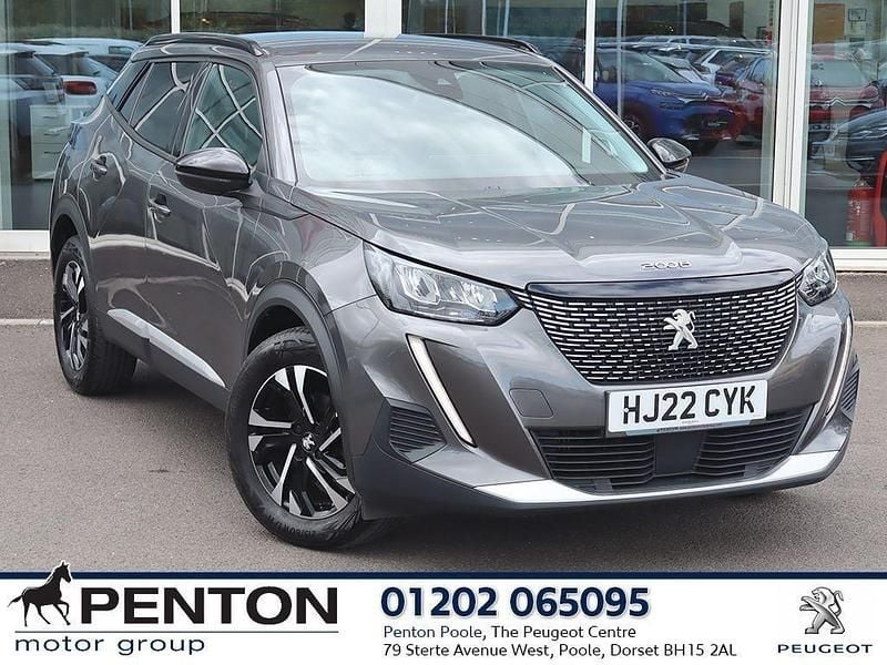 Grey Used 2022 Peugeot 2008 Allure Premium SUV | £16,990 (Fair price) - Image 1/4