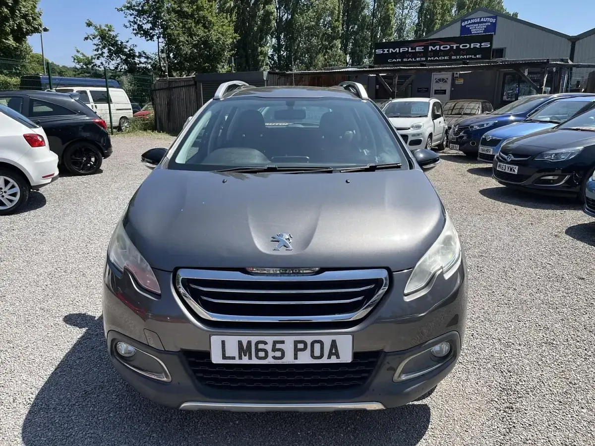 Used Peugeot 2008 S 100 HP (73 kW) 2015 Grey SUV