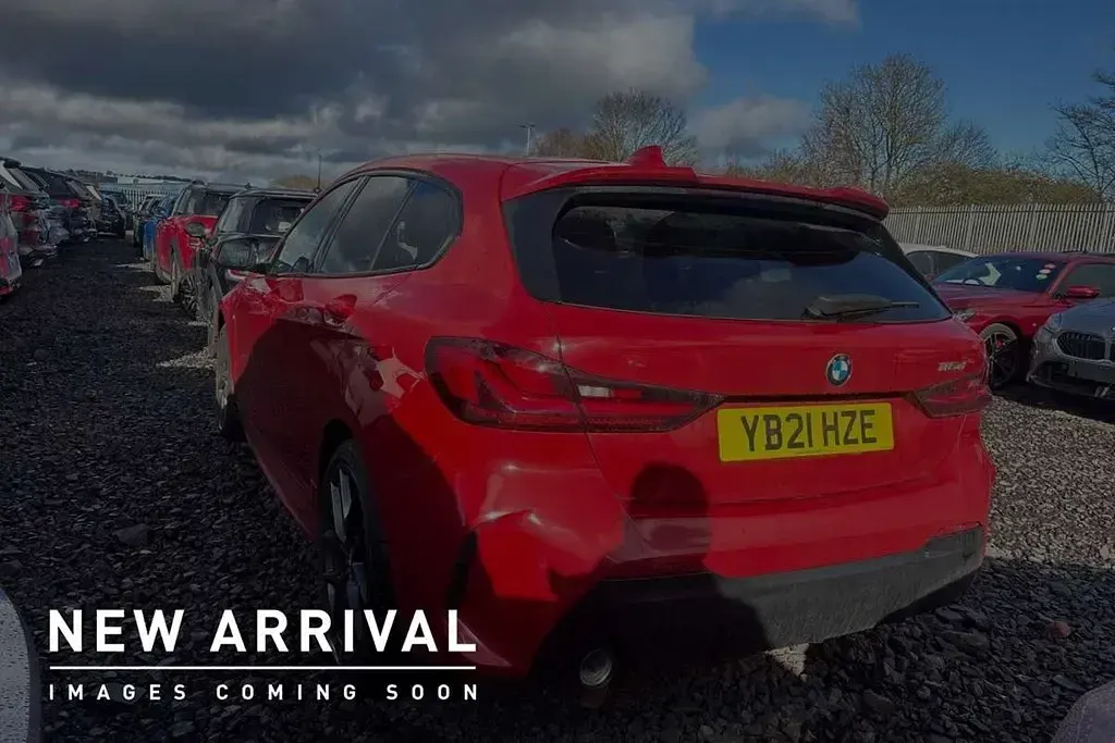Used BMW 116 M Sport 136 HP (100 kW) 2021 Red Hatchback