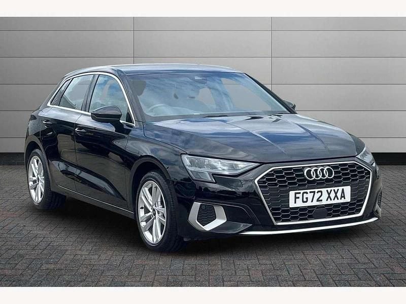 Black Used 2022 Audi A3 Sport Hatchback | £19,995 (Fair price) - Image 1/4