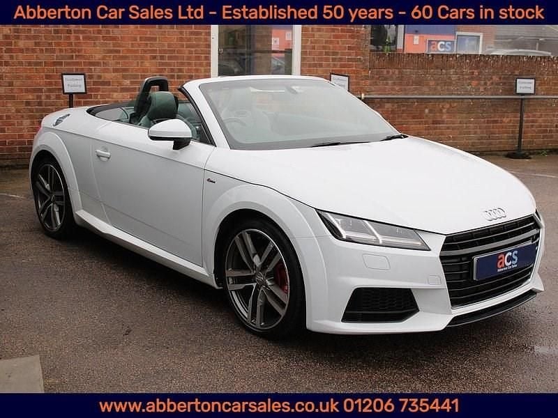 Used Audi TT S-Line 184 HP (135 kW) 2015 White Coupe