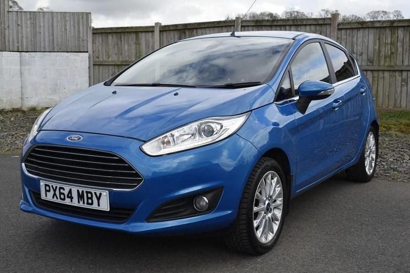 Used Ford Fiesta Titanium X 95 HP (69 kW) 2014 Blue Hatchback