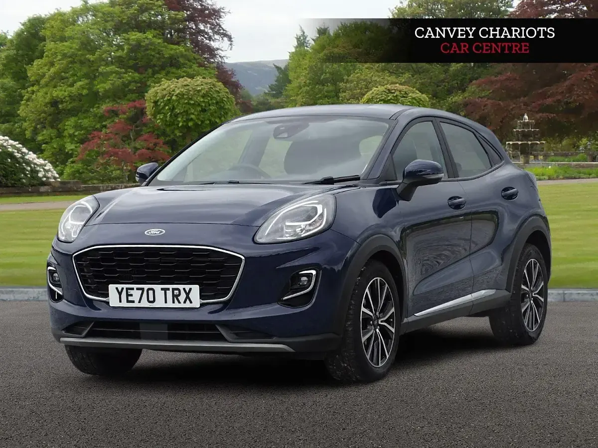 Used Ford Puma Titanium 155 HP (114 kW) 2020 Blue SUV
