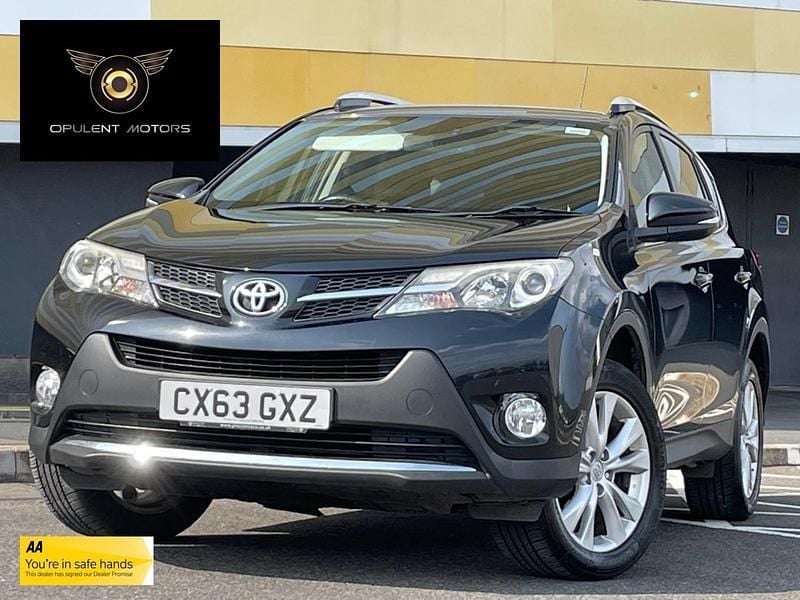 Black Used 2013 Toyota RAV4 SUV | £6,700 (Fair price) - Image 1/3