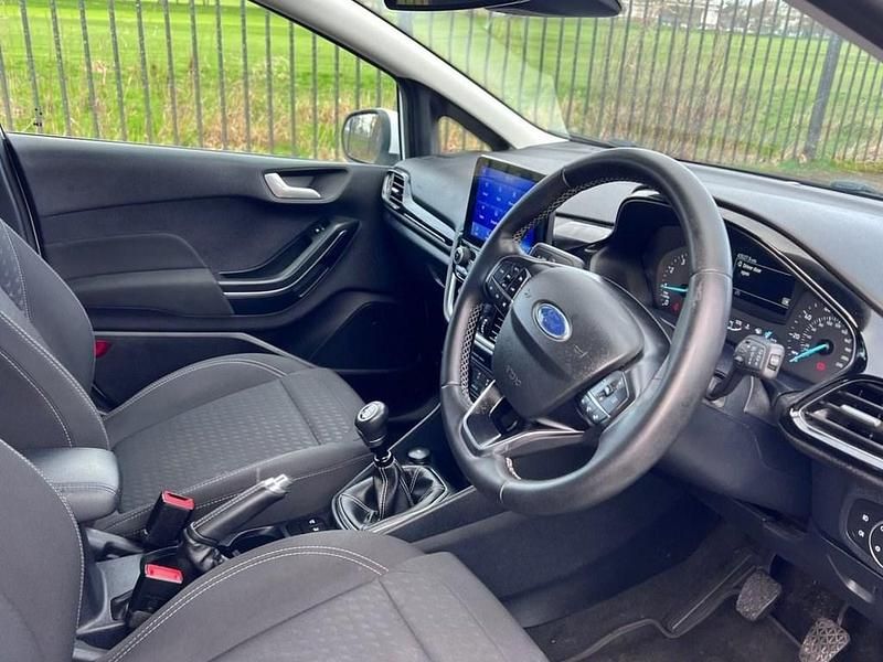 Used Ford Fiesta Titanium 2021 White Hatchback