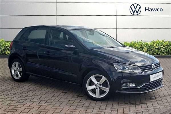 Black Used 2017 VW Polo SEL Hatchback | £10,695 (Good price) - Image 1/4