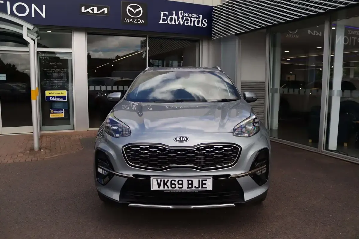 Used Kia Sportage GT-Line 134 HP (98 kW) 2019 Silver SUV