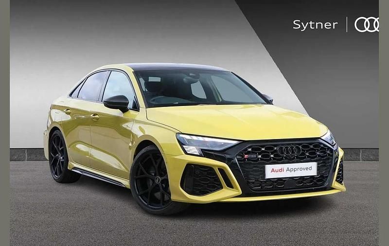 Yellow Used 2022 Audi RS3 Sport Sedan | £46,500 (Fair price) - Image 1/4