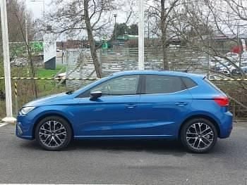 Used Seat Ibiza XCELLENCE Lux 110 HP (80 kW) 2023 Blue Hatchback