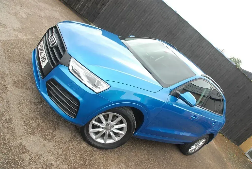 Used Audi Q3 Sport 150 HP (110 kW) 2018 Blue SUV