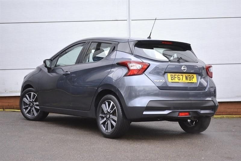 Used Nissan Micra Acenta 71 HP (52 kW) 2017 Grey Hatchback
