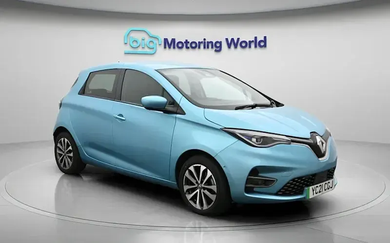 Used Renault Zoe GT-Line 100 kW (136 HP) 2021 Blue Hatchback