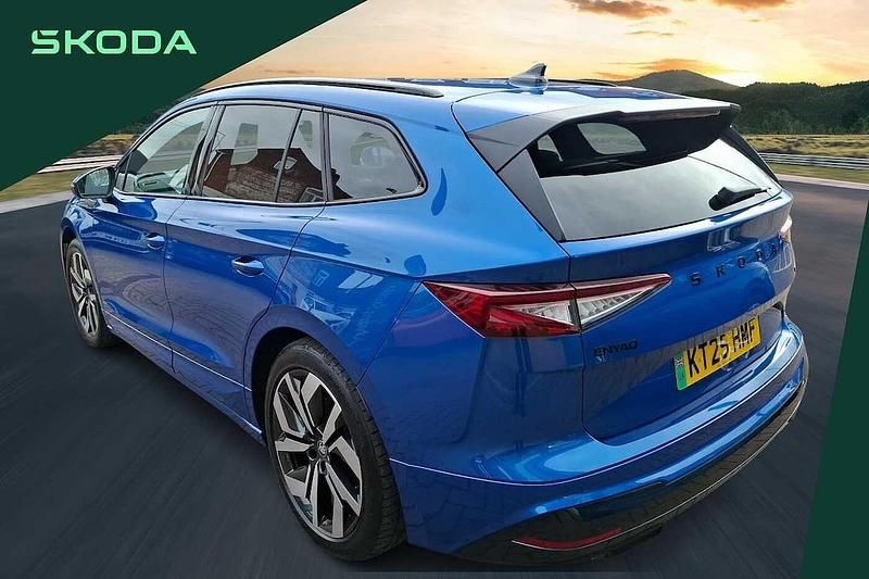 Used Skoda Enyaq iV SportLine 210 kW (286 HP) 2025 Blue SUV