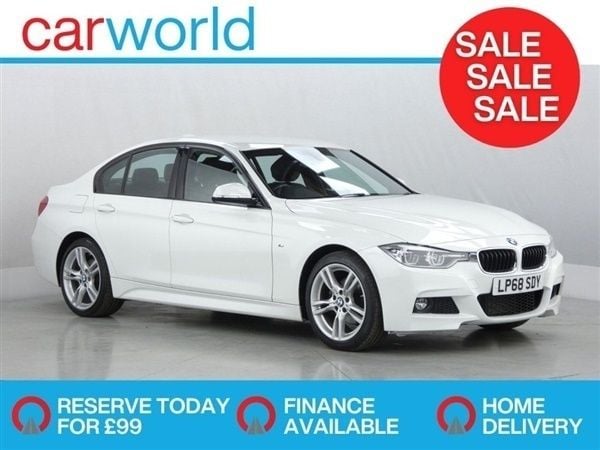 White Used 2018 BMW 320 M Sport Sedan | £12,400 (Super price) - Image 1/1