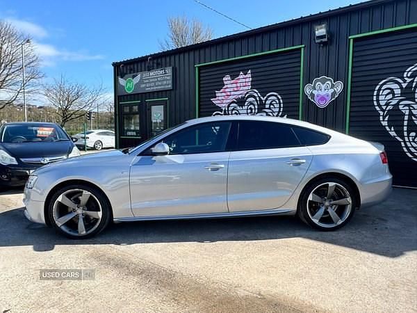 Used Audi A5 Black Edition 2014 Silver Coupe