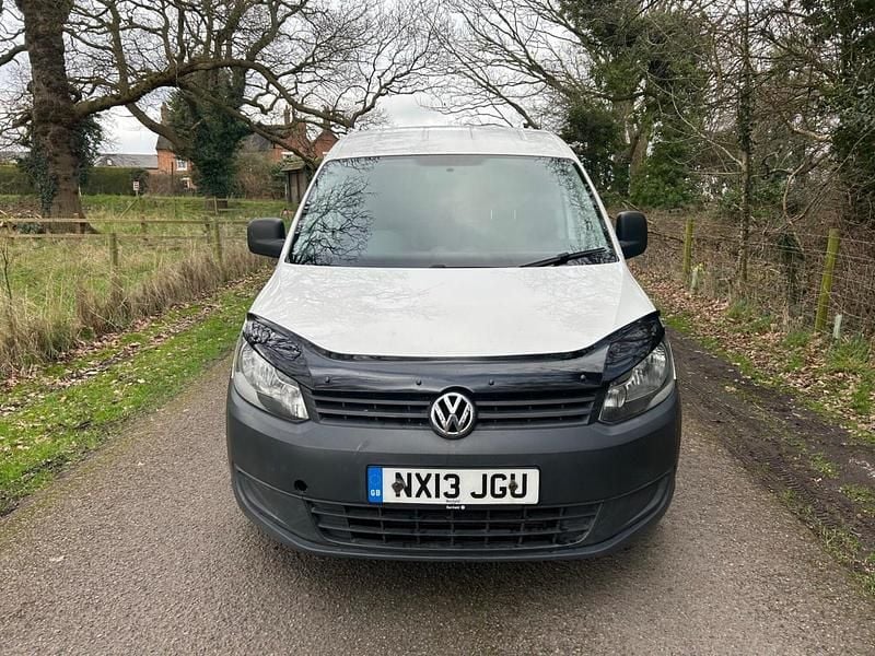 Used VW Caddy 75 HP (55 kW) 2013 White MPV