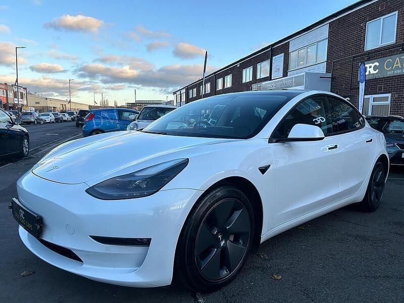 Used Tesla Model 3 Long Range AWD 254 kW (346 HP) 2021 White Sedan