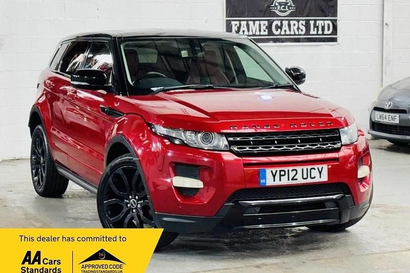 Used Land Rover Range Rover evoque Dynamic 2012 Red SUV