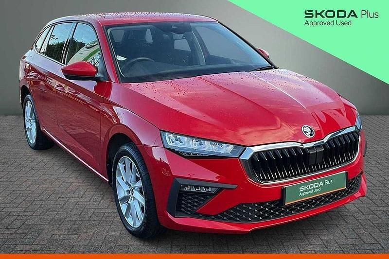 Used Skoda Scala SE L 85 HP (62 kW) 2024 Velvet red metallic Hatchback