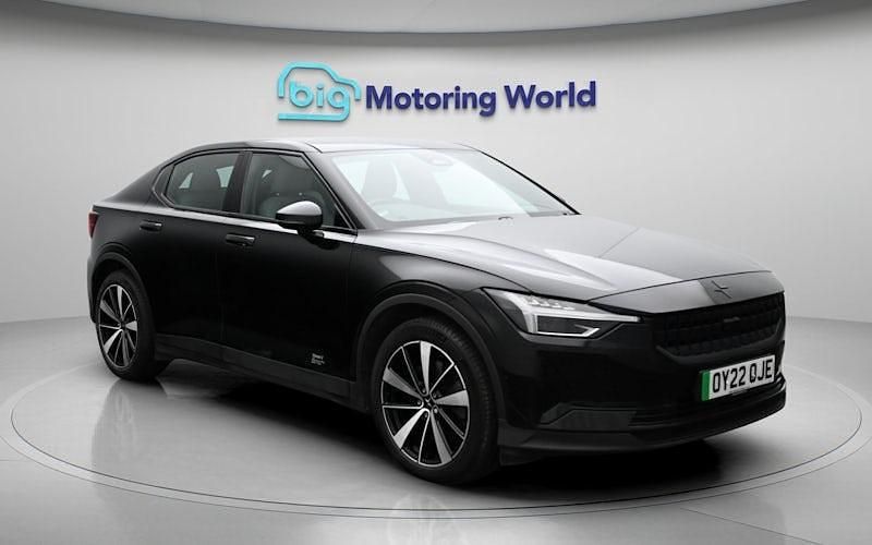 Begagnad Polestar 2 Standard Range Single Motor 300 kW (408 HK) 2022 Svart Halvkombi