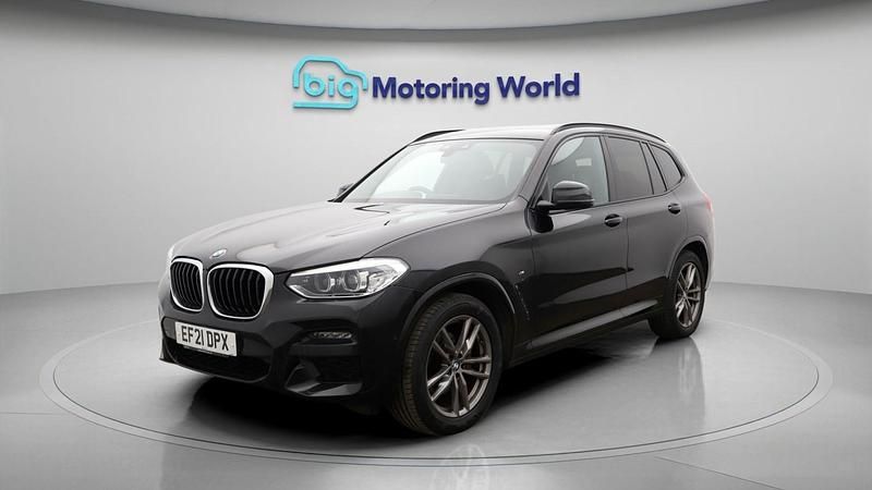 Used BMW X3 M Sport 190 HP (139 kW) 2021 Black SUV