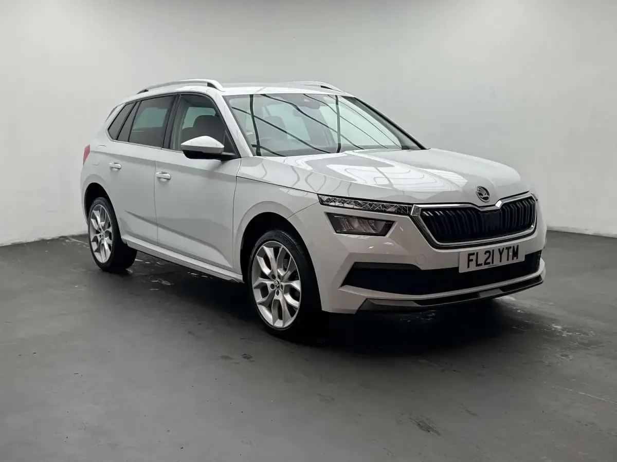 Used Skoda Kamiq SE L 150 HP (110 kW) 2021 White SUV
