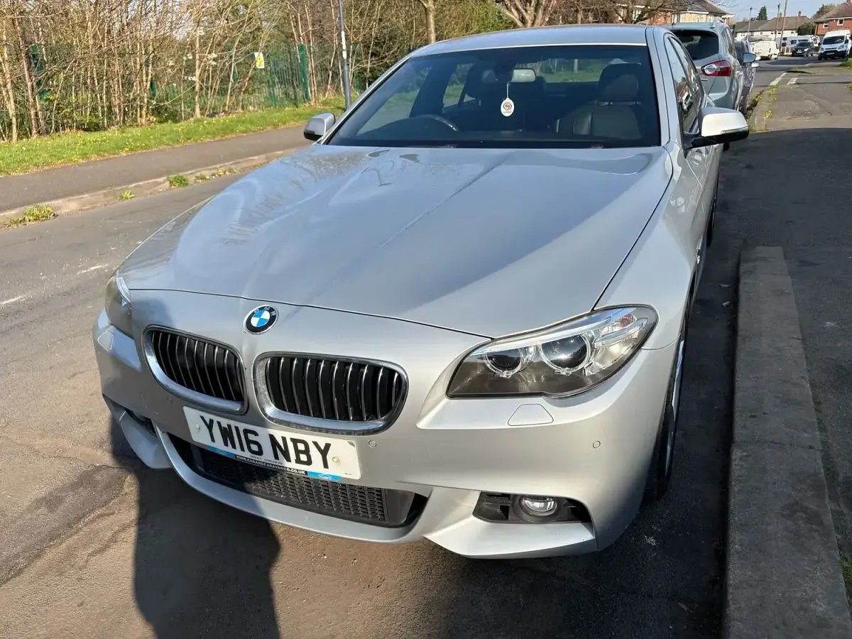 Used BMW 520 M Sport 190 HP (139 kW) 2016 Silver Sedan