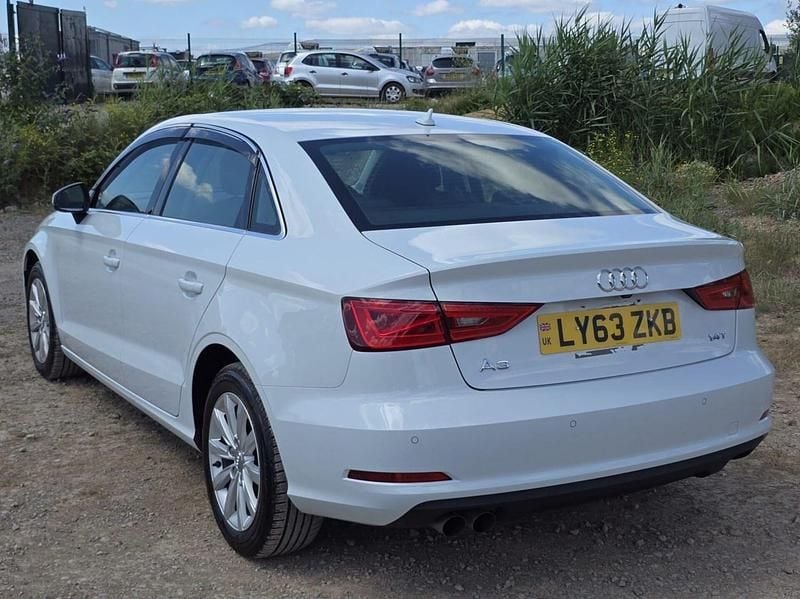 Used Audi A3 S-Line 2014 White Sedan
