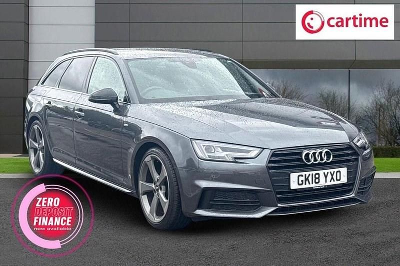 Grey Used 2018 Audi A4 Black Edition Estate | £16,800 (Expensive) - Image 1/3