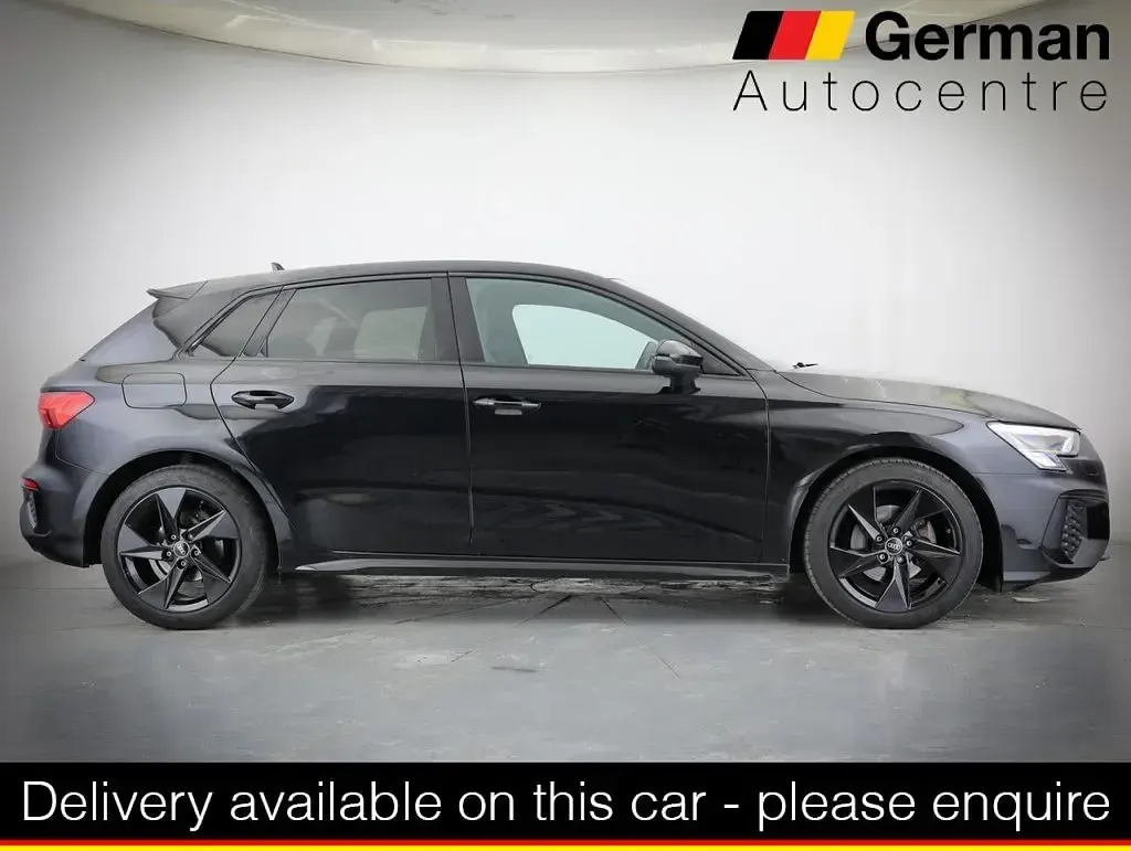 Used Audi A3 Sportback S-Line 110 HP (80 kW) 2023 Black Hatchback